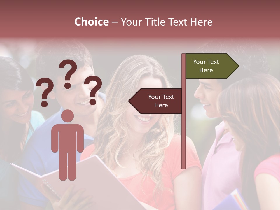 College School Youth PowerPoint Template