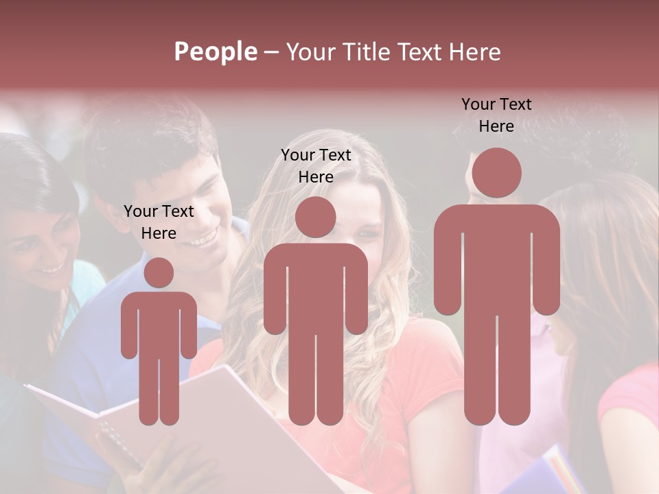 College School Youth PowerPoint Template
