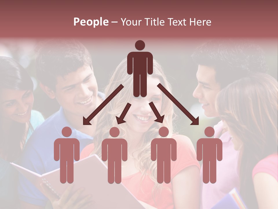 College School Youth PowerPoint Template