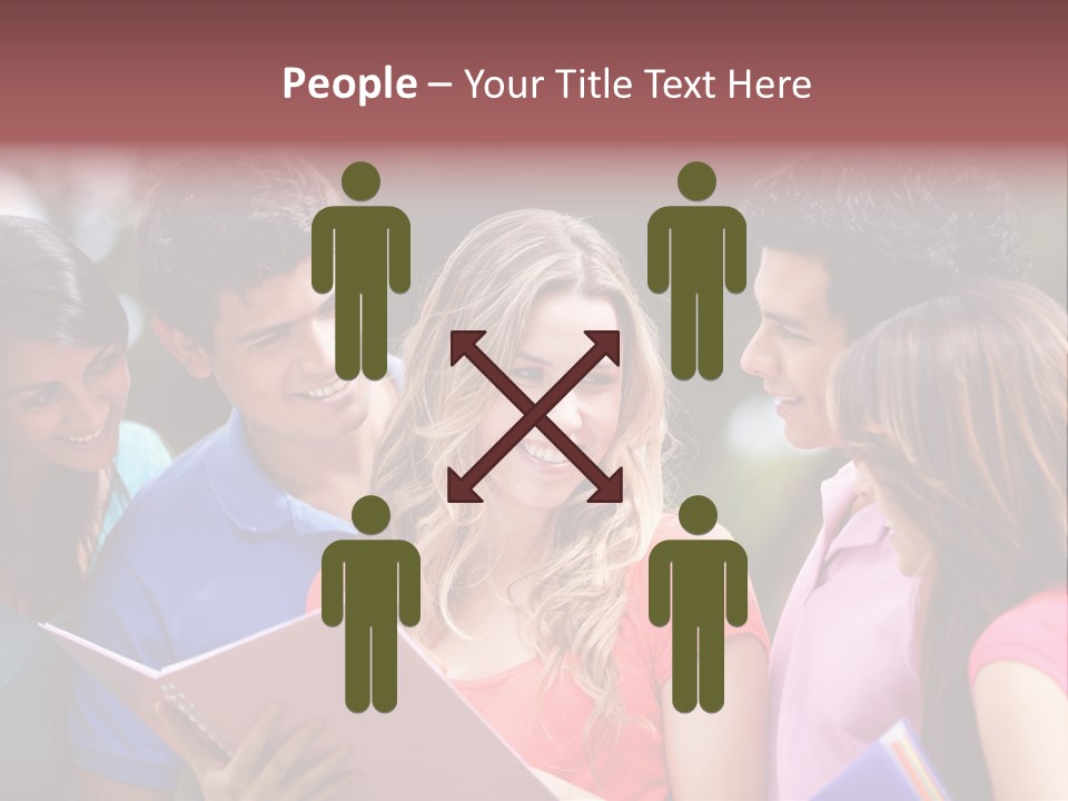 College School Youth PowerPoint Template