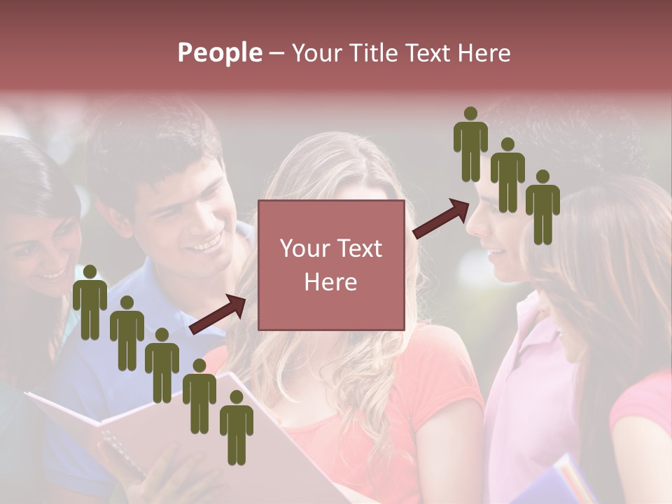 College School Youth PowerPoint Template