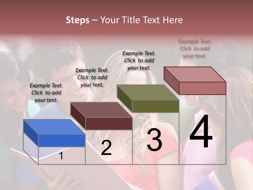 College School Youth PowerPoint Template