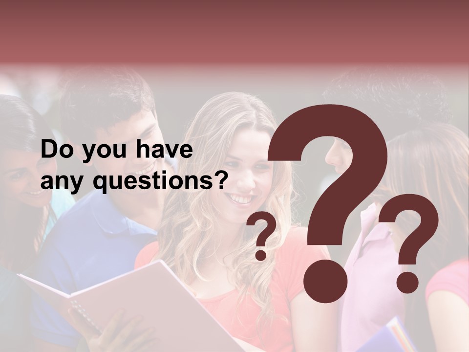 College School Youth PowerPoint Template