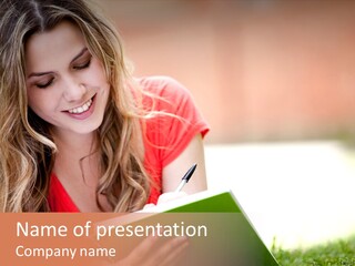 Youth College School PowerPoint Template