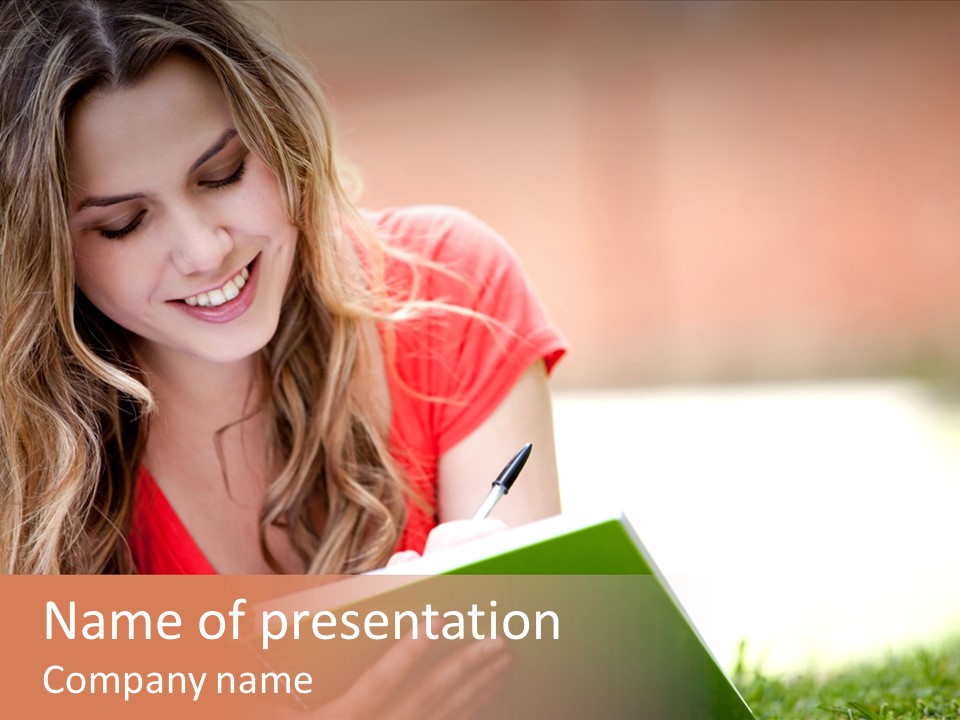 Youth College School PowerPoint Template