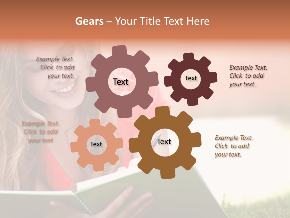 Youth College School PowerPoint Template