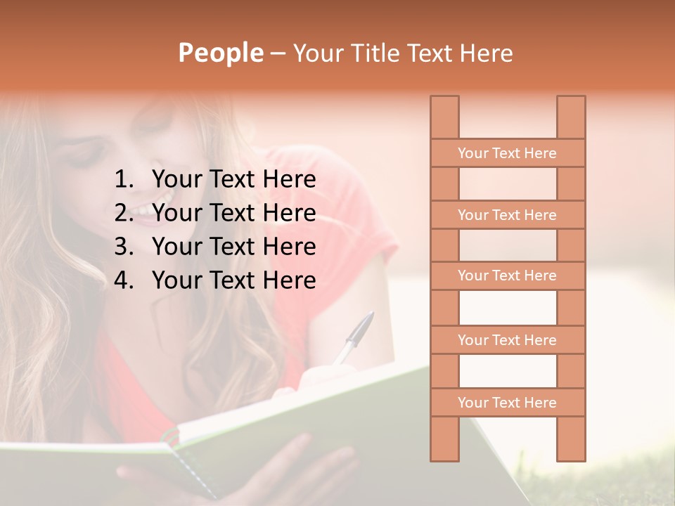 Youth College School PowerPoint Template