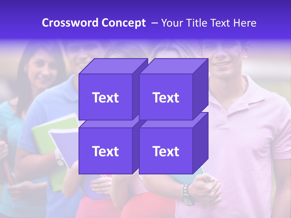 Joy Education Girls PowerPoint Template