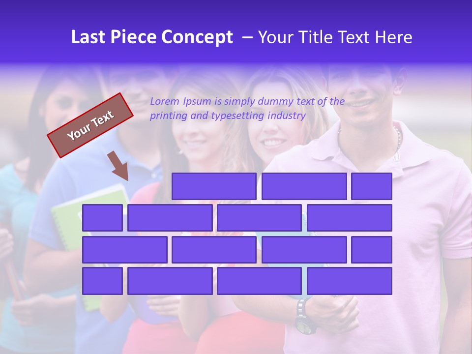 Joy Education Girls PowerPoint Template