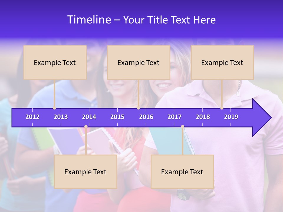 Joy Education Girls PowerPoint Template