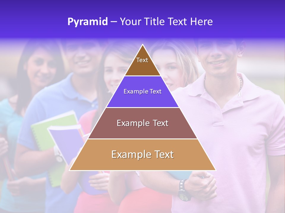 Joy Education Girls PowerPoint Template