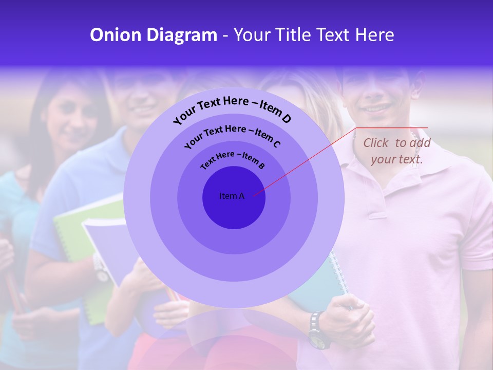 Joy Education Girls PowerPoint Template