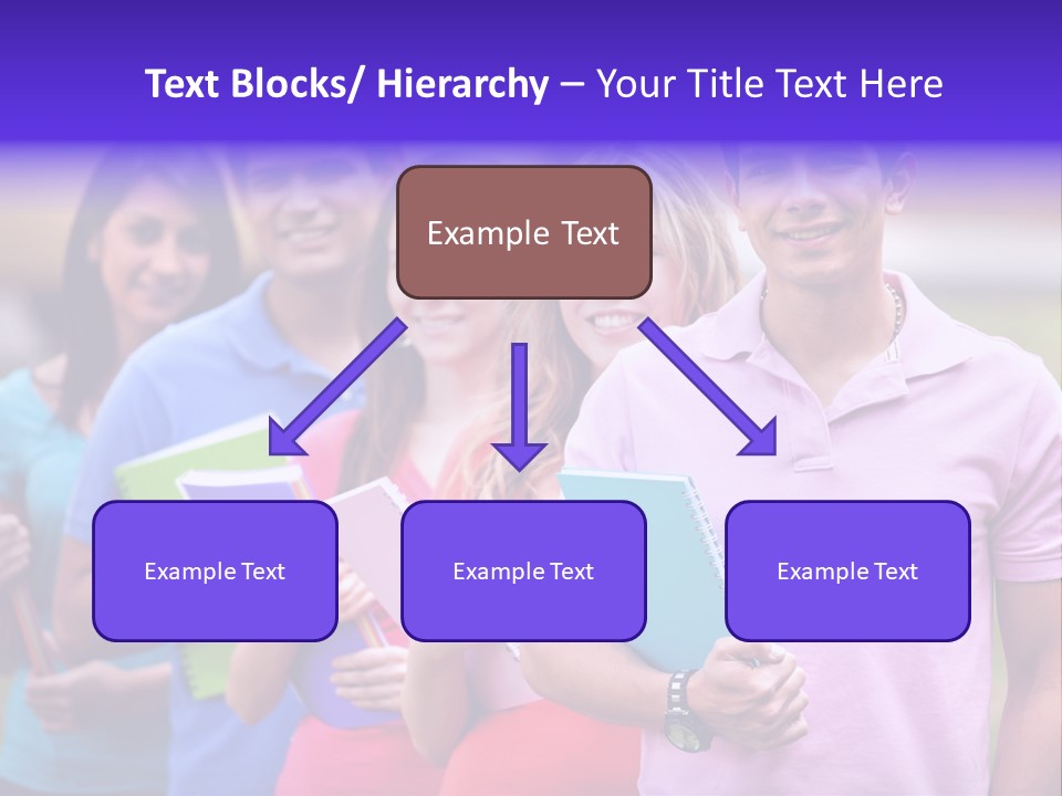 Joy Education Girls PowerPoint Template