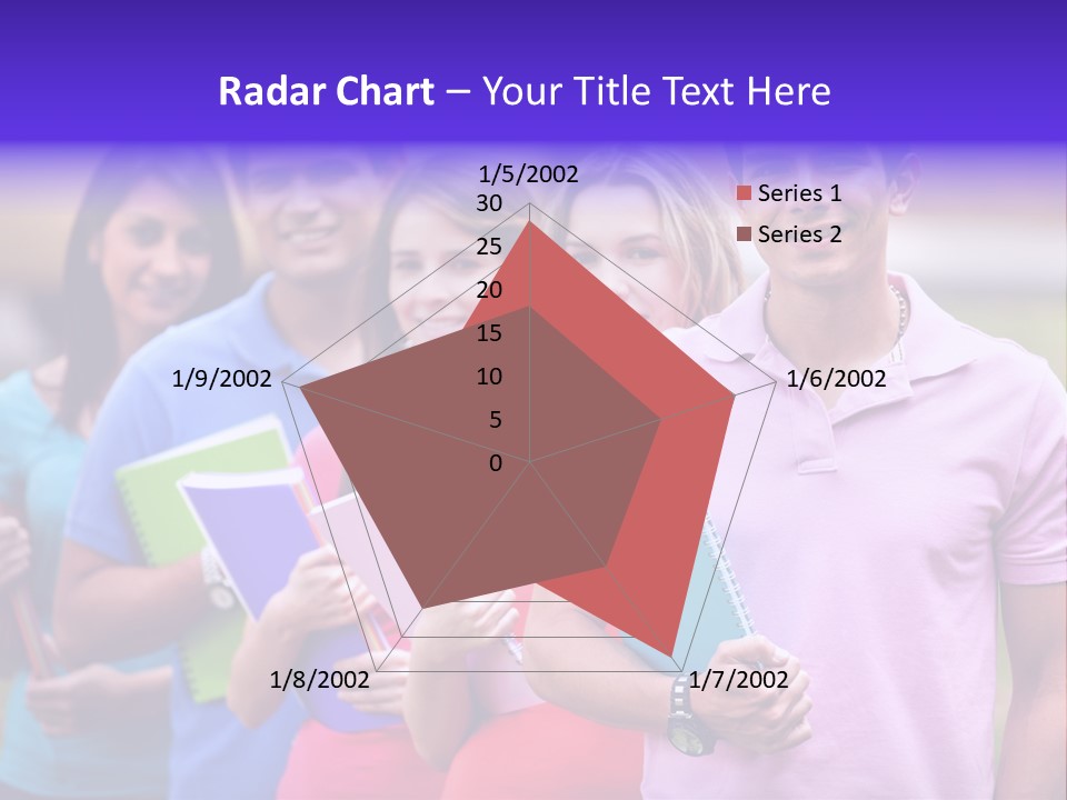 Joy Education Girls PowerPoint Template