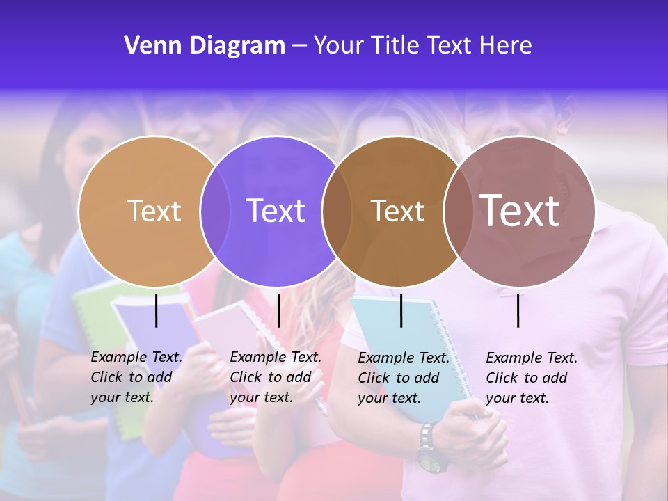 Joy Education Girls PowerPoint Template