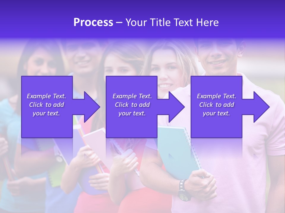 Joy Education Girls PowerPoint Template