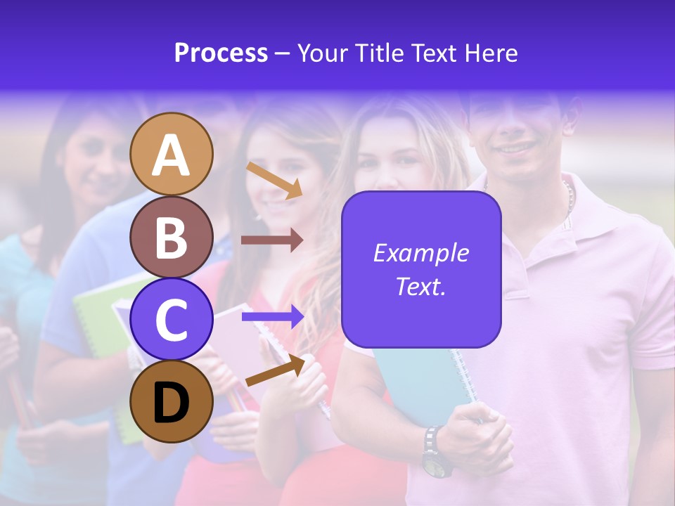 Joy Education Girls PowerPoint Template