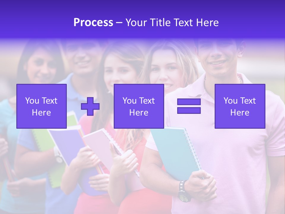 Joy Education Girls PowerPoint Template