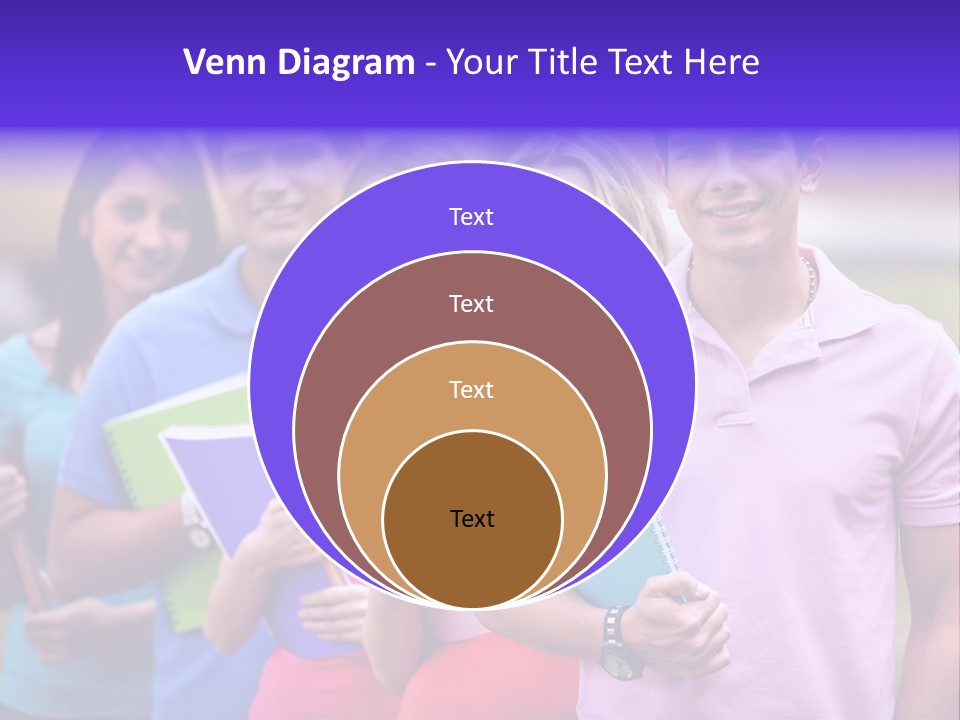 Joy Education Girls PowerPoint Template