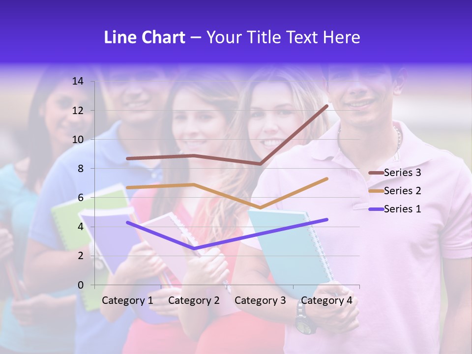 Joy Education Girls PowerPoint Template