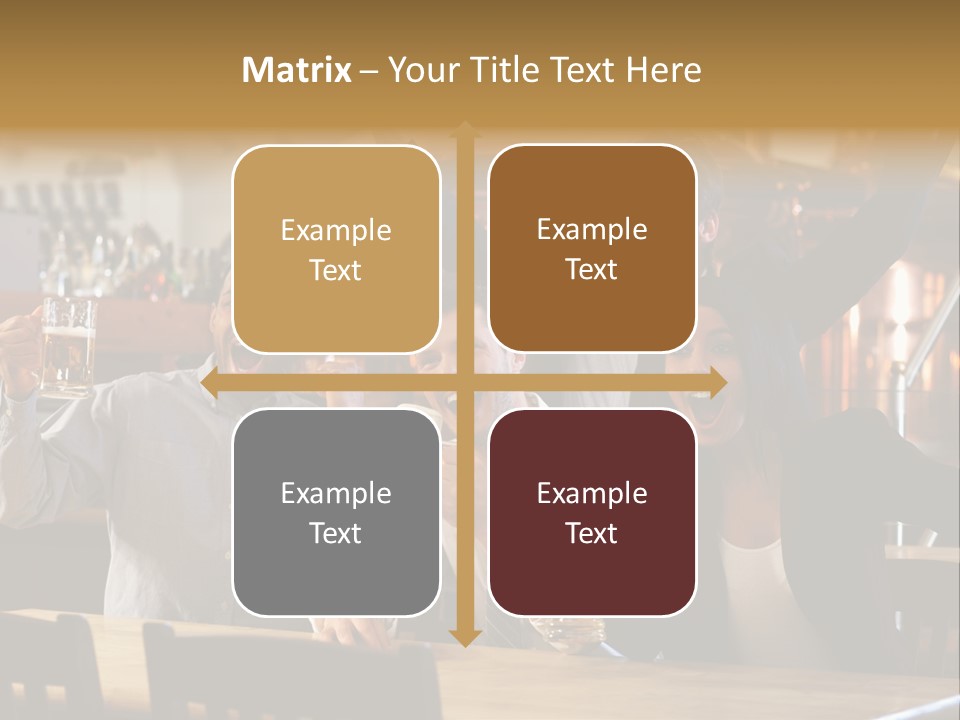 Joy Twenties Caucasian PowerPoint Template