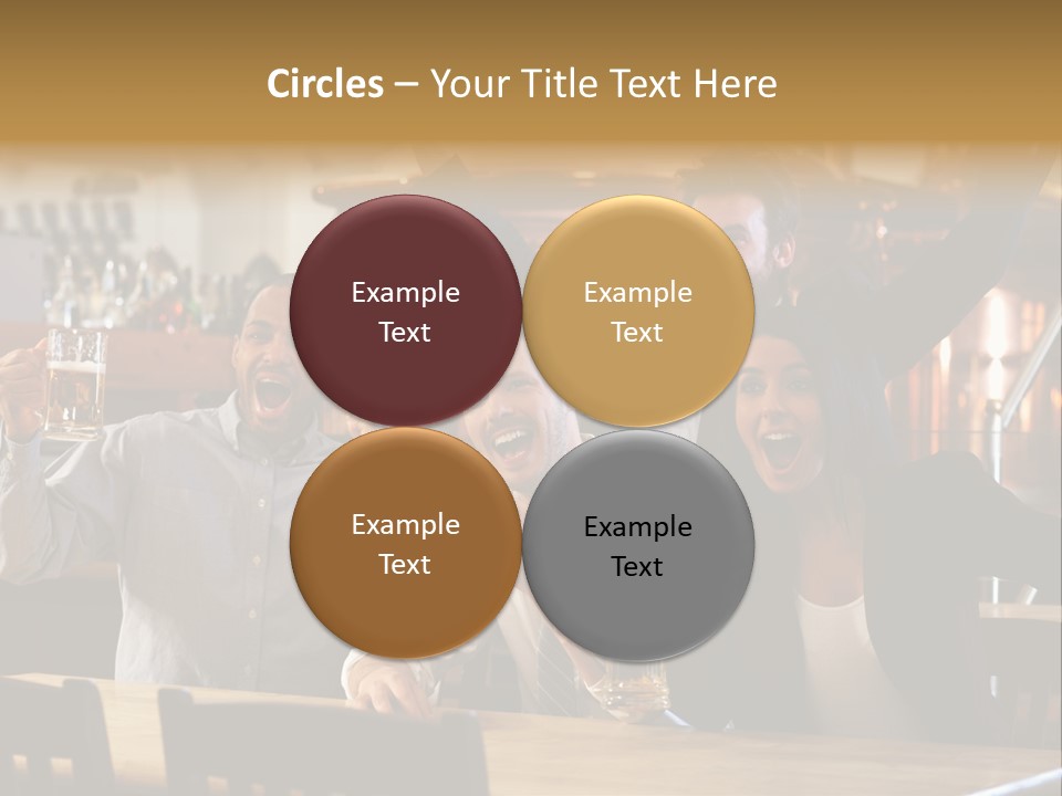 Joy Twenties Caucasian PowerPoint Template