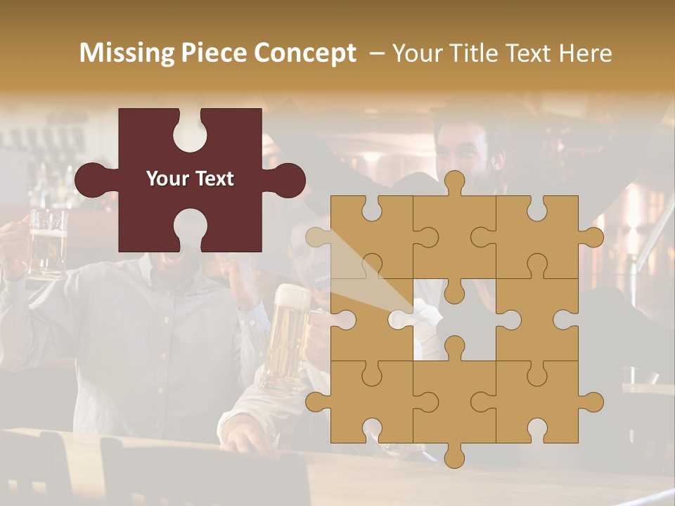 Joy Twenties Caucasian PowerPoint Template