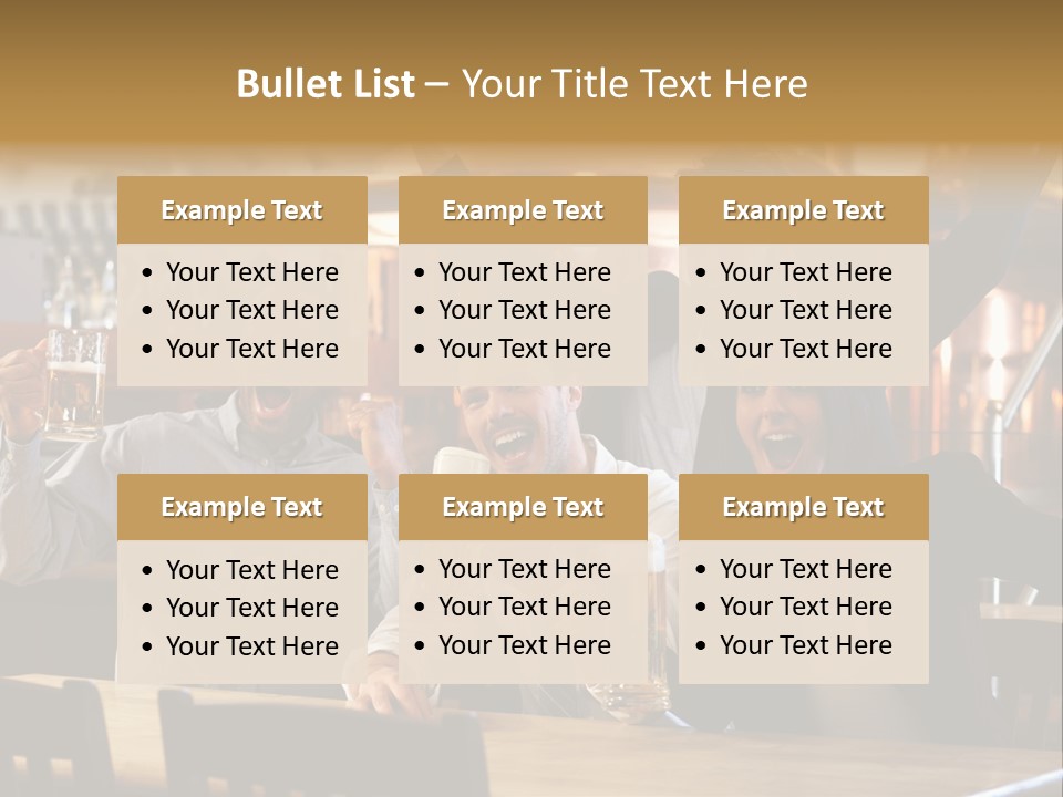 Joy Twenties Caucasian PowerPoint Template