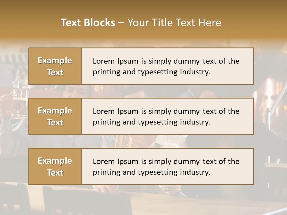 Joy Twenties Caucasian PowerPoint Template