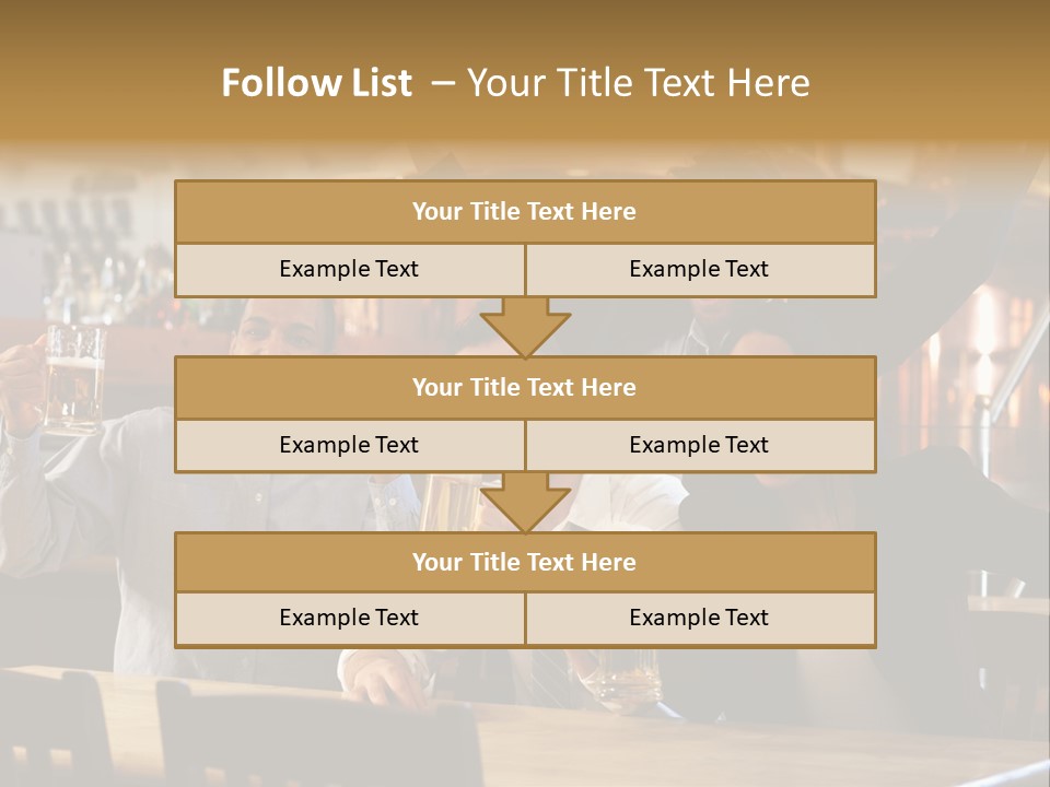 Joy Twenties Caucasian PowerPoint Template