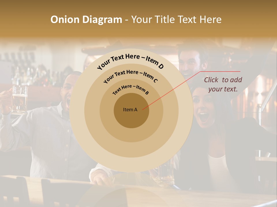 Joy Twenties Caucasian PowerPoint Template