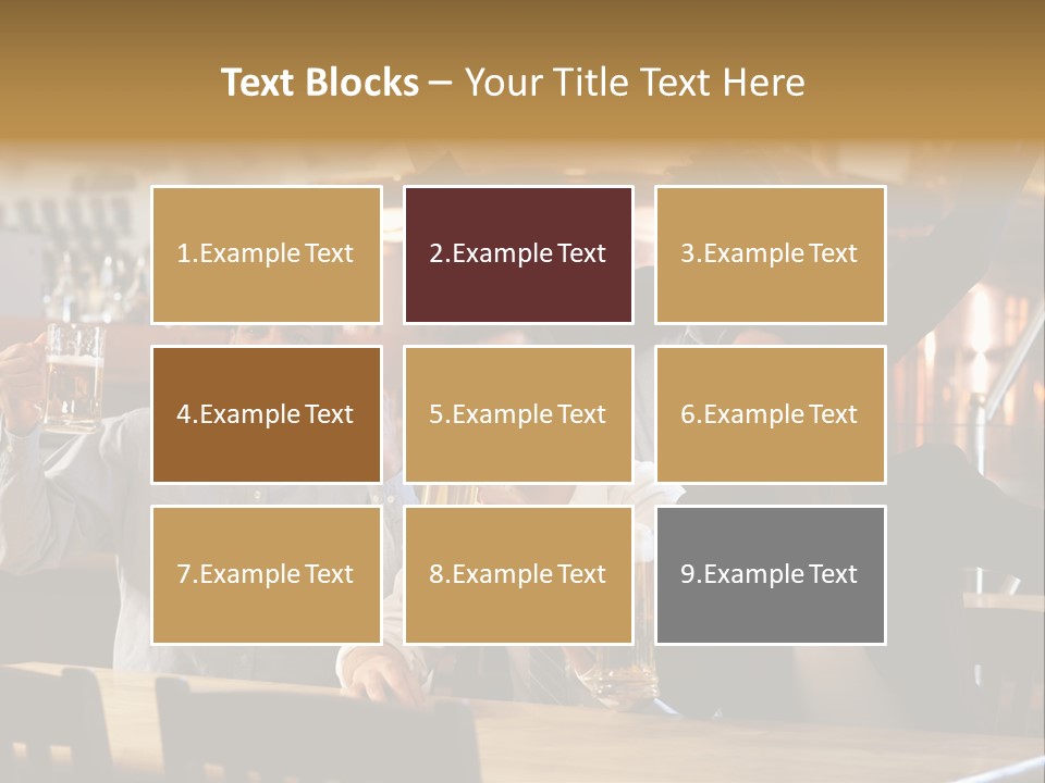 Joy Twenties Caucasian PowerPoint Template