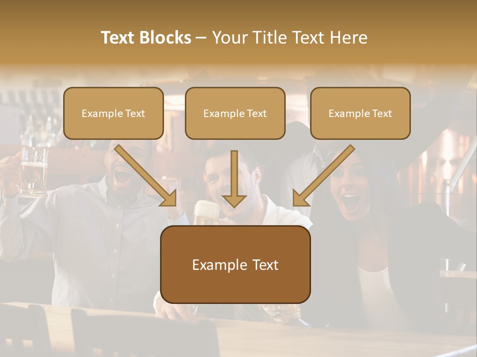 Joy Twenties Caucasian PowerPoint Template