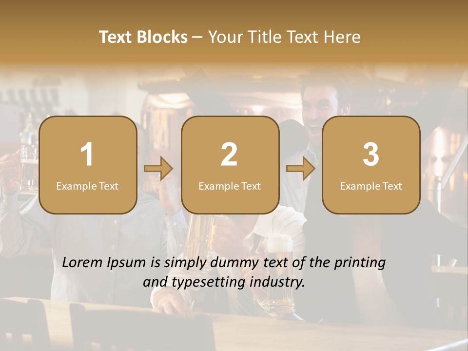 Joy Twenties Caucasian PowerPoint Template