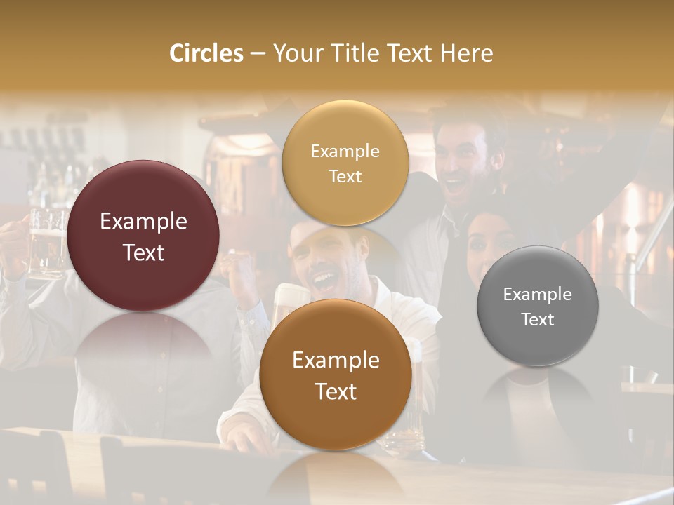 Joy Twenties Caucasian PowerPoint Template