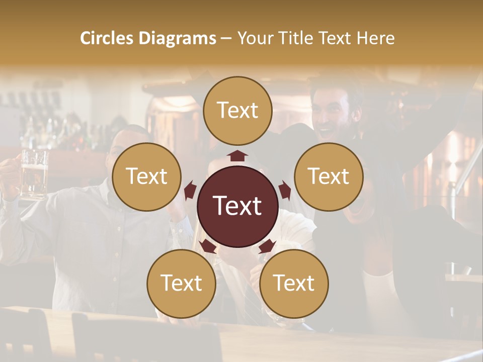 Joy Twenties Caucasian PowerPoint Template