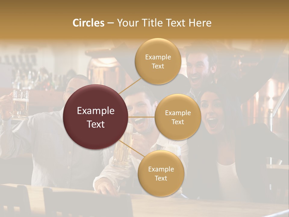 Joy Twenties Caucasian PowerPoint Template