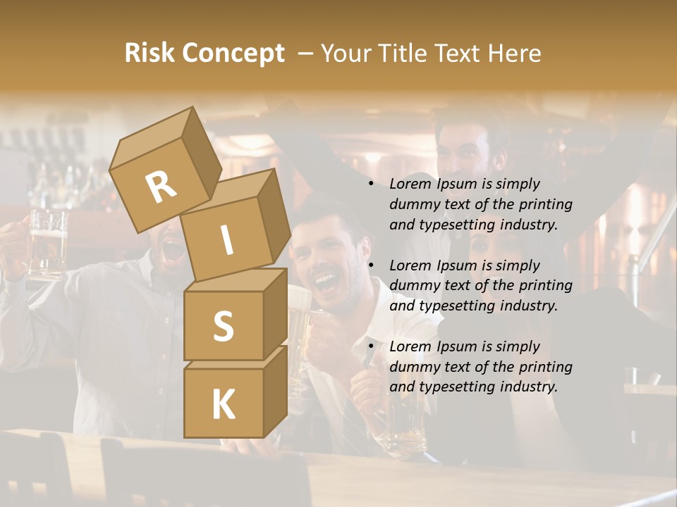 Joy Twenties Caucasian PowerPoint Template