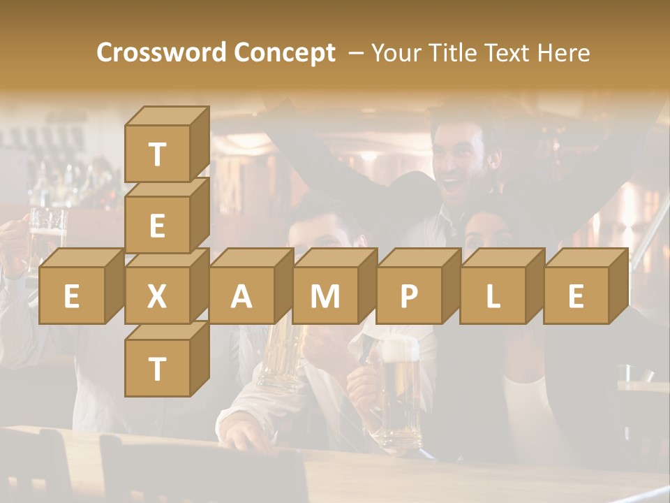 Joy Twenties Caucasian PowerPoint Template