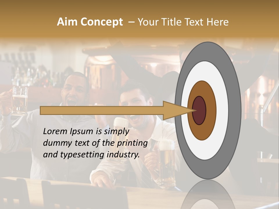 Joy Twenties Caucasian PowerPoint Template