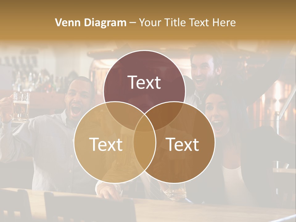 Joy Twenties Caucasian PowerPoint Template