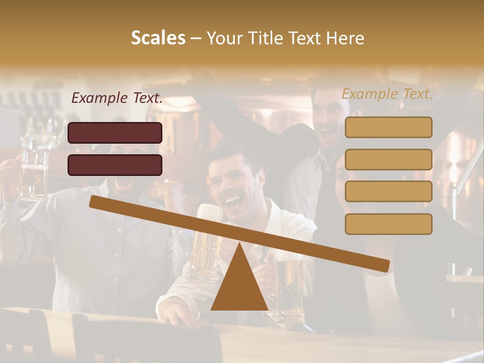 Joy Twenties Caucasian PowerPoint Template