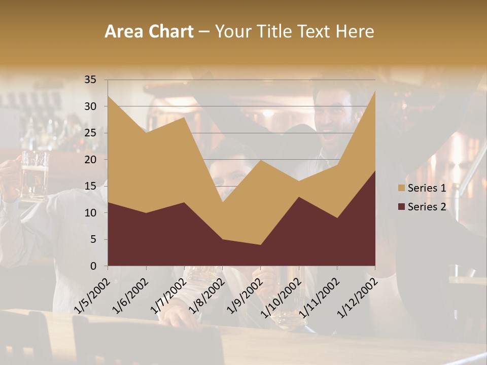 Joy Twenties Caucasian PowerPoint Template