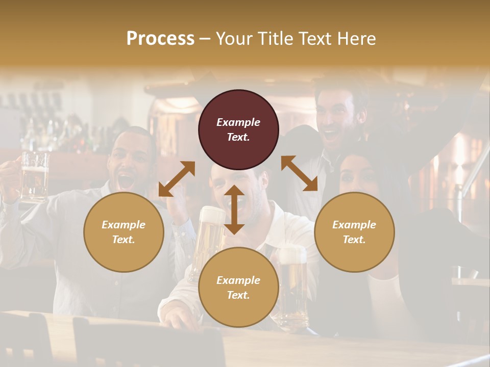 Joy Twenties Caucasian PowerPoint Template