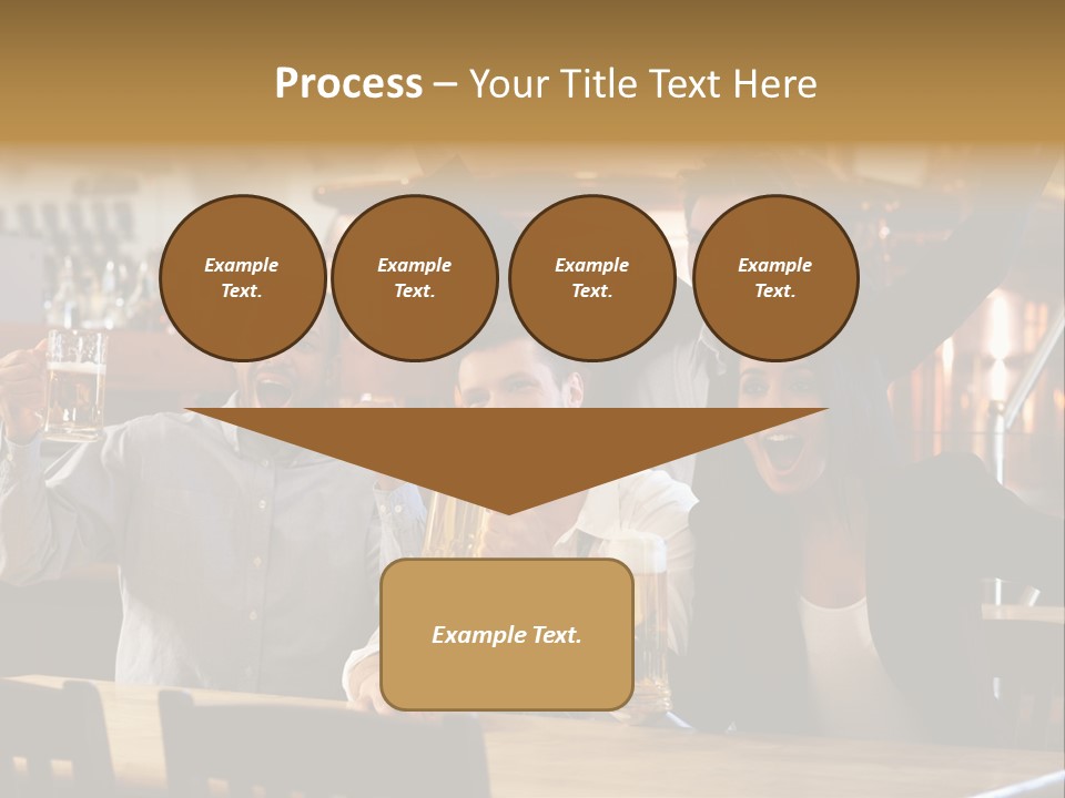 Joy Twenties Caucasian PowerPoint Template