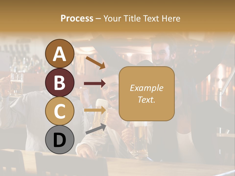 Joy Twenties Caucasian PowerPoint Template