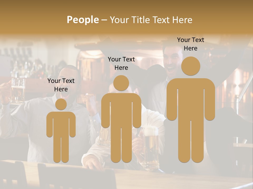 Joy Twenties Caucasian PowerPoint Template