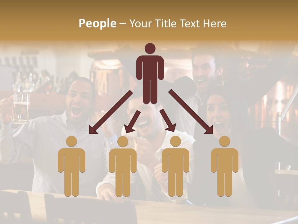 Joy Twenties Caucasian PowerPoint Template