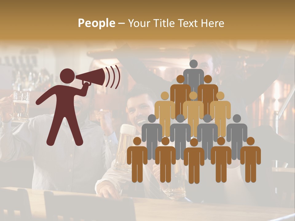 Joy Twenties Caucasian PowerPoint Template