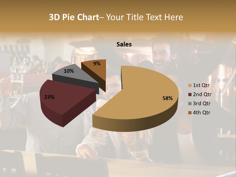 Joy Twenties Caucasian PowerPoint Template